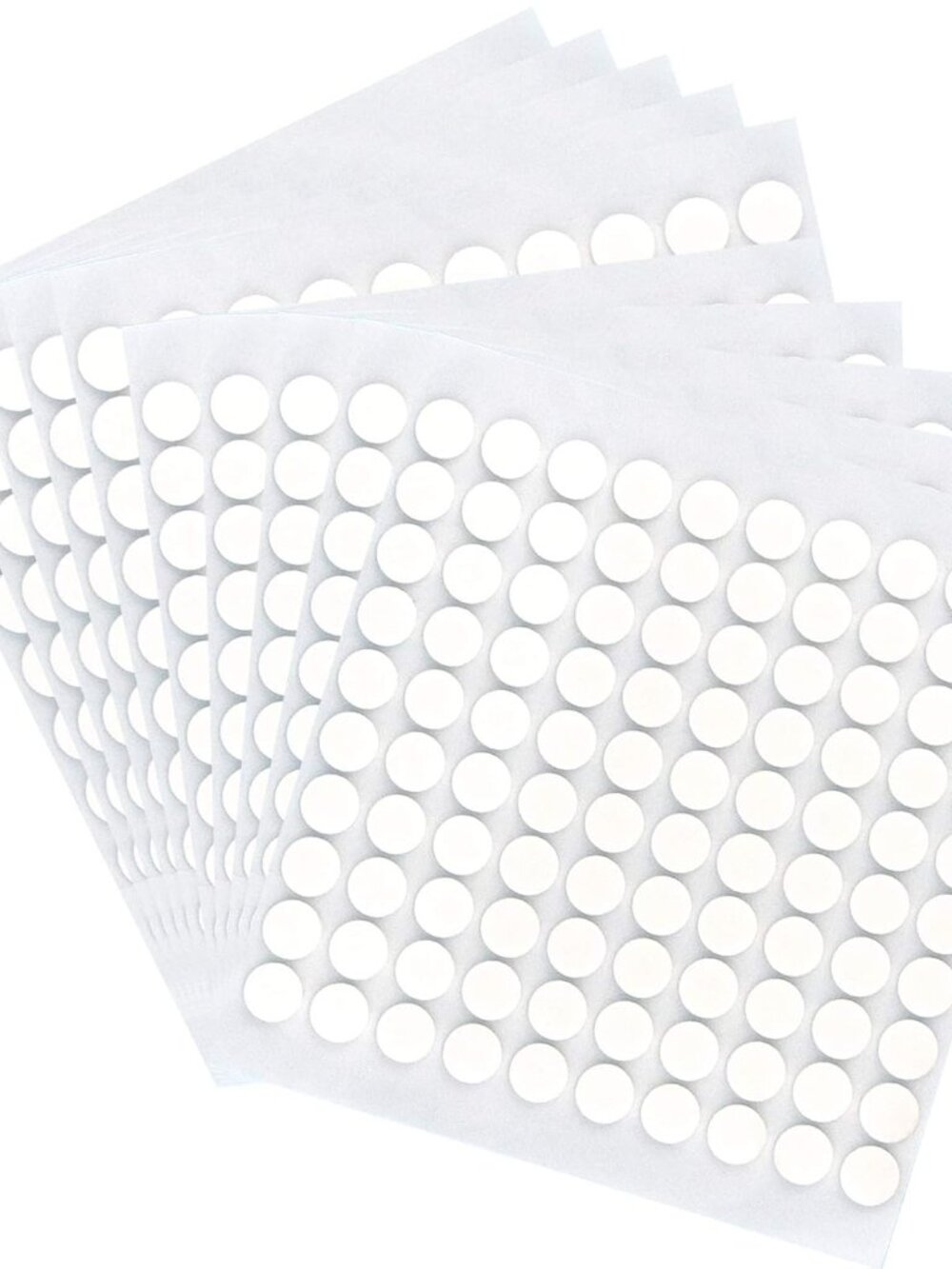 10 Sheet Foam Round Dots Double-Sided Adhesive Set, 2 Size